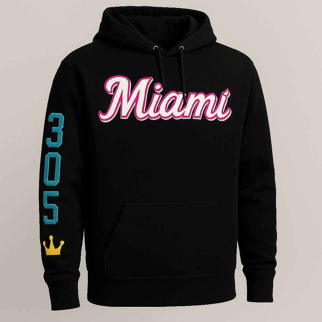 Miami 305 Hoodie β Savage Not Average Gear