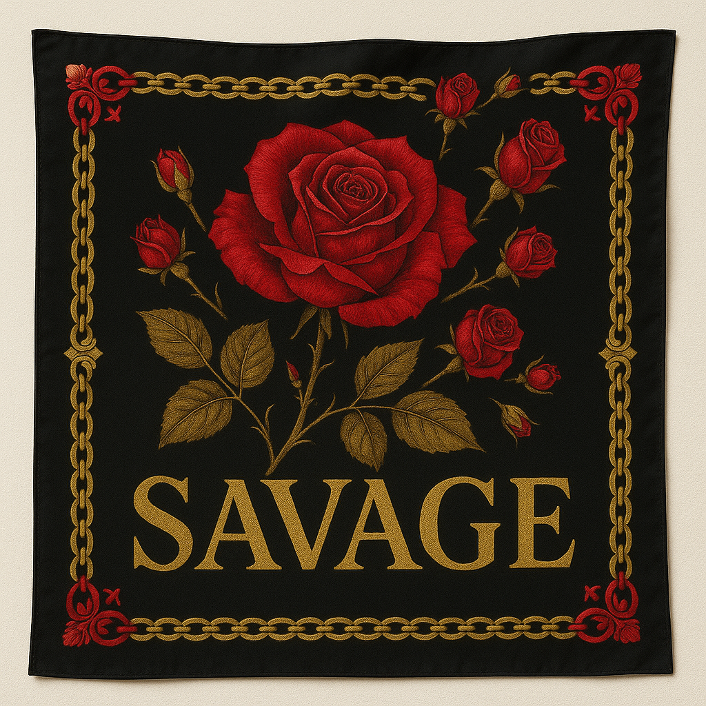 Savage Rose Scarf